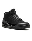 Nike Air Jordan 3 Retro Black Cat Nero Total Black Uomo - 2