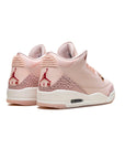 Nike Air Jordan 3 Retro Valentine's Day Treat Yourself Rosa Nero Donna - 3