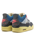 Nike Air Jordan 4 Retro Union Off Noir Multicolore Uomo