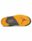 Nike Air Jordan 5 Retro Off-White Sail Bianco Rosso Giallo Uomo