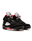 Nike Air Jordan 5 Retro Supreme Nero Rosso Argento Uomo