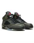 Nike Air Jordan 5 Retro Fear Pack Verde Oliva Nero Uomo