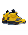 Nike Air Jordan 5 Retro SE Giallo Blu Michigan Uomo
