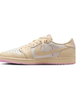 Nike Air Jordan 1 Low Travis Scott Shy Pink Rosa Crema Uomo Donna - 3