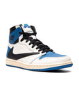 Nike Air Jordan 1 High OG Travis Scott Fragment Blu Nero Bianco Uomo