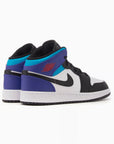 Nike Air Jordan 1 Mid Nero Bianco Viola Grape Retro