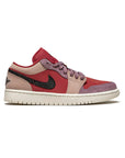 Nike Air Jordan 1 Low Rosa Canyon Rust Pelle Scamosciata
