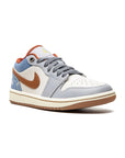 Nike Air Jordan 1 Low Denim Phantom Bianco Marrone Blu Uomo