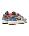 Nike Air Jordan 1 Low Denim Phantom Bianco Marrone Blu Uomo