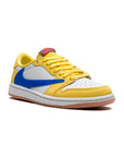 Nike Air Jordan 1 Low Giallo Canary Travis Scott Pelle Premium