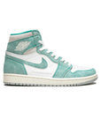 Nike Air Jordan 1 High OG Turbo Green Pelle Scamosciata
