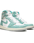 Nike Air Jordan 1 High OG Turbo Green Pelle Scamosciata