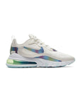 Nike Air Max 270 React Bianca con Effetto Cromatico Iridescente