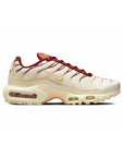 Nike Air Max Plus TN Bianco Rosso Team Uomo Sneakers Eleganti
