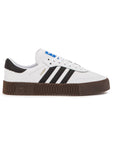Adidas Samba rose White sneakers basse uomo e donna in bianco - vista laterale