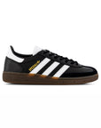 Adidas Handball Spezial Scarpe in Pelle Nera e Bianca Uomo Retro