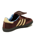 Adidas Samba Fox Brown x Wales Bonner sneakers basse uomo e donna in marrone - dettaglio suola
