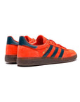 Adidas Handball Spezial Scarpe Arancioni e Blu Navy Uomo Retro