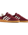 Adidas Handball Spezial Scarpe Rosse in Velluto a Coste Uomo Retro