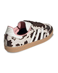 Adidas Samba Cow Print sneakers basse uomo e donna in bianco nero - dettaglio suola