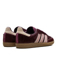 Adidas Samba Maroon Sand Strata Pony sneakers basse uomo e donna in beige bordeaux - dettaglio suola