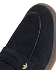Adidas Spezial Loafer Black Gum sneakers basse uomo e donna in nero - vista posteriore