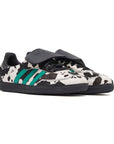Adidas Samba LT Cow Print Black White sneakers basse uomo e donna in bianco nero - vista frontale