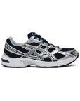 Asics GEL-1130 French Blue Pure Silver sneakers uomo e donna in argento blu - vista laterale