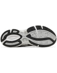 Asics GEL-1130 White Black Silver sneakers uomo e donna in bianco nero - vista posteriore