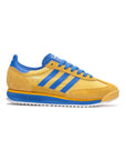 Adidas SL 72 Scarpe Giallo Senape con Strisce Blu Uomo Vintage Retro