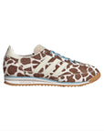 Adidas SL 72 Cow Print Crystal Linen sneakers basse donna in beige - vista laterale