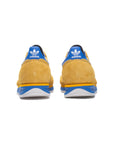 Adidas SL 72 Scarpe Giallo Senape con Strisce Blu Uomo Vintage Retro
