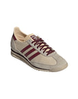Adidas SL 72 Scarpe Beige e Bordeaux Uomo Stile Retro Vintage