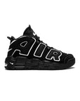 Nike Air More Uptempo Nero con Dettagli Riflettenti Sneakers Uomo