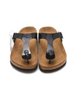 Birkenstock Gizeh Black infradito unisex in nero - dettaglio suola