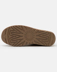 UGG Classic Ultra Mini Chestnut stivaletti donna in pelle scamosciata e montone marrone chestnut, vista posteriore