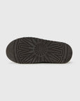 UGG Tazz Caspian Burnt Cedar ciabatte platform donna in pelle scamosciata e montone marrone cedro, dettaglio interno