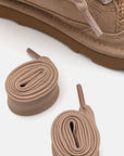UGG Lowmel Sand sneakers bambino in pelle scamosciata beige sand, vista dall'alto