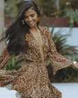 Charlotte | Vestito estivo da donna a maniche lunghe corto