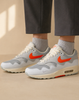 Nike Air Max 1 Patta Waves White Hyper Crimson Bianco Uomo Donna - 4