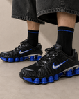 Nike Shox TL Black Racer Blue Metallic Silver Nero Blu Uomo Donna - 4