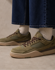 Nike Air Jordan Flight Court Verde Oliva Marrone Baroque Uomo - 5
