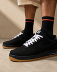 Nike Air Force 1 Low Ja Morant NY vs. NY Black Gum Nero Uomo Donna - 5