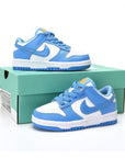 Nike Dunk Low Bambino Azzurre e Bianche University Scarpe Casual