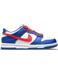 Nike Dunk Low Blu Royal e Rosso Crimson Scarpe Uomo