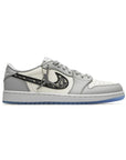 Nike Air Jordan 1 Low x Dior Grigio Bianco Dettagli Esclusivi