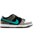 Nike Dunk Low SB Elephant Print Atmos Nero e Turchese Uomo