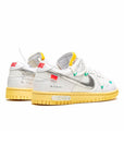 Nike Dunk Low Bianche e Gialle x Off-White Lot 1 Scarpe Uomo Donna