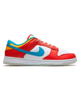 Nike Dunk Low Rosso Bianco e Azzurro Fruity Pebbles Uomo