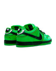 Nike Dunk Low SB Verde e Nero Buttercup Powerpuff Uomo